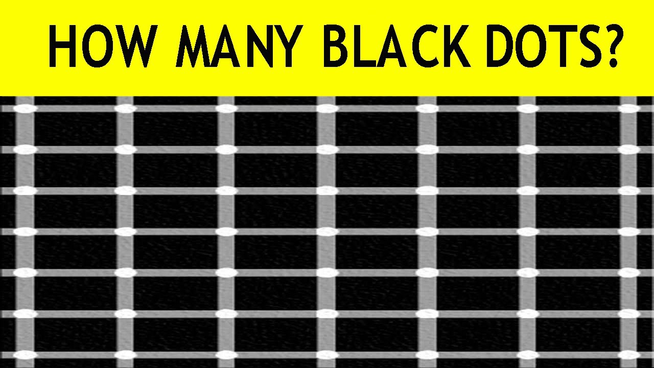 how many black dots 