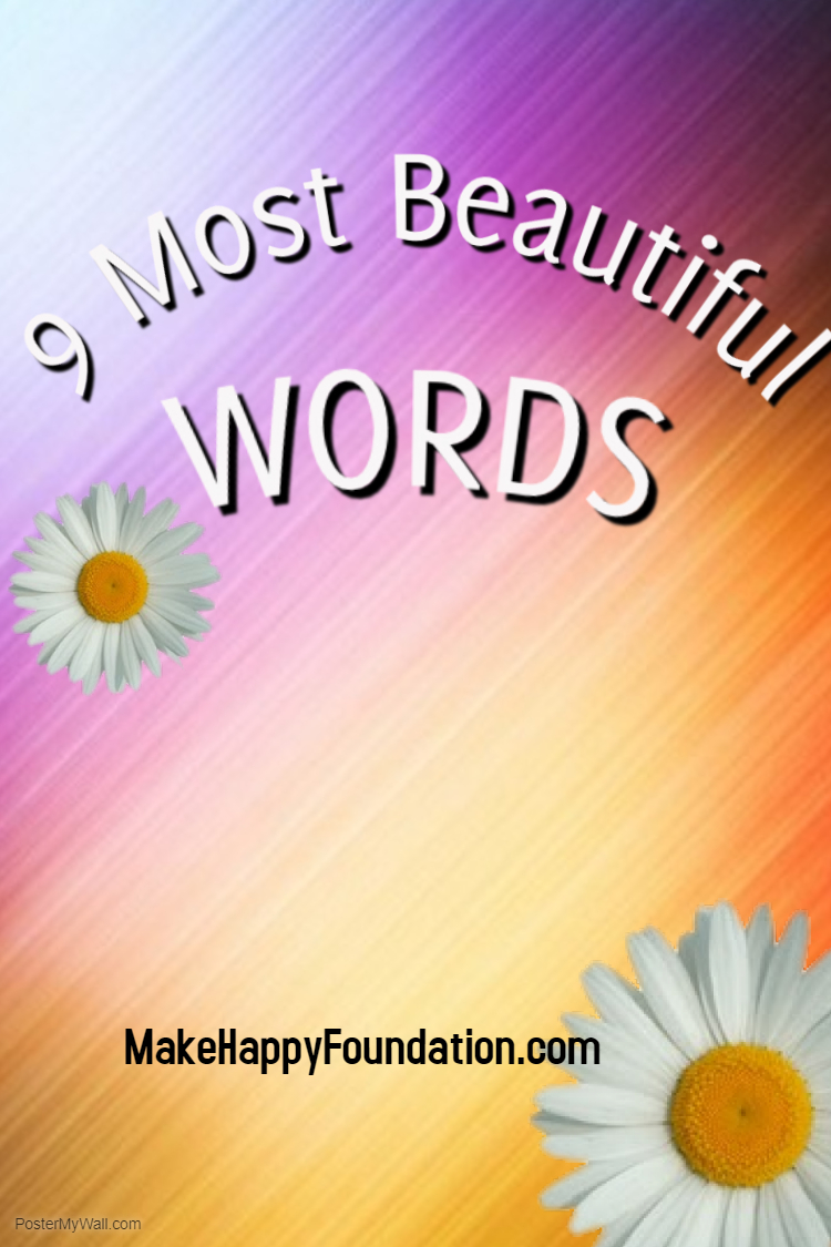 9 most beautiful words