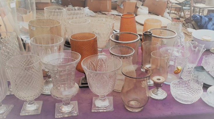Shama holder glassware at Banjara Market Gurgaon