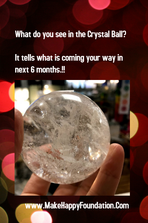 What do you see in the crystal Ball - Made with PosterMyWall